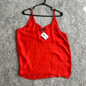 Red tank top